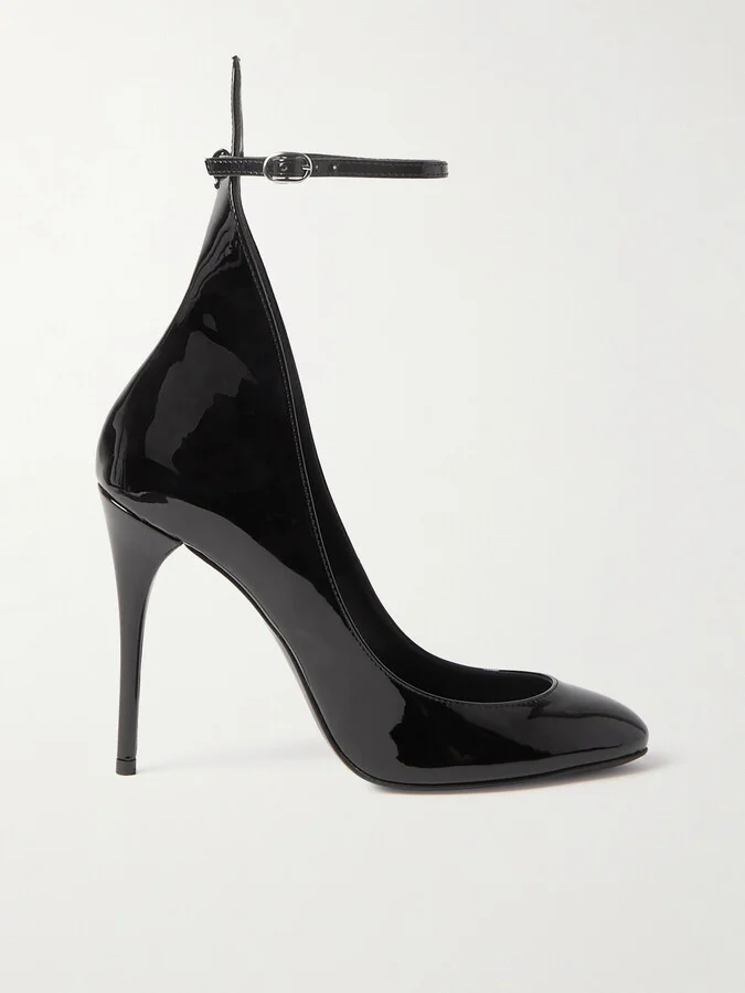Alaïa - 90 Patent-leather Pumps - Black