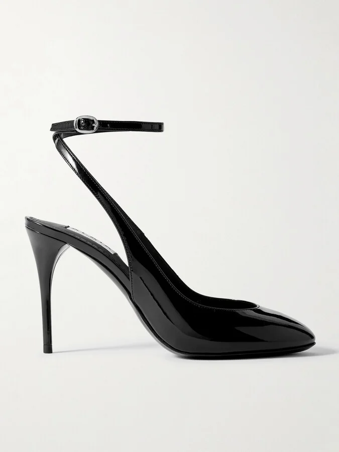 Alaïa - 90 Patent-leather Pumps - Black