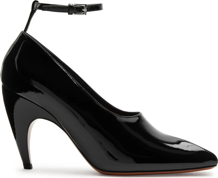 Alaïa 90 Patent Leather Pumps