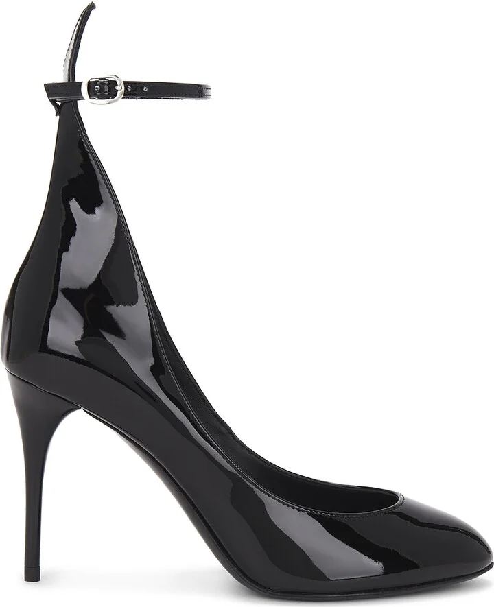 ALAÏA Ankle Strap Pump in Black