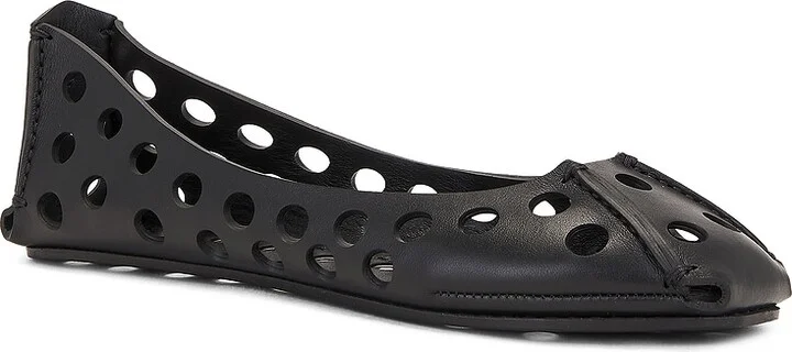 ALAÏA Ballet Flat in Black - Image 2