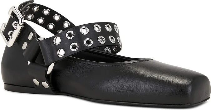 ALAÏA Ballet Flat in Black - Image 2