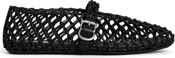 ALAÏA Ballet Flat in Black
