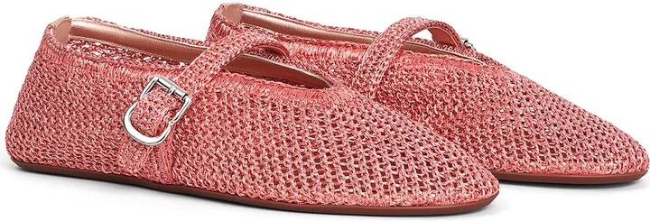ALAÏA Ballet Flat in Coral - Image 2