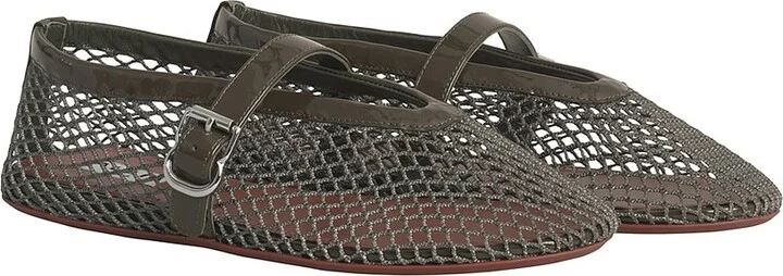 ALAÏA Ballet Flat in Grey