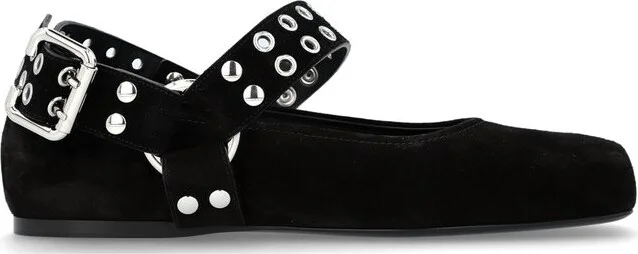 Alaïa Biker Ballet Flats