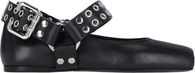 Alaïa Biker Ballet Flats