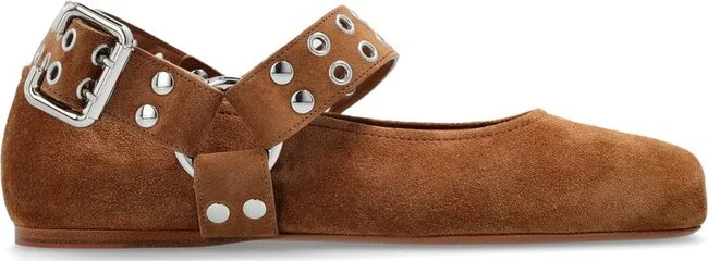 Alaïa Biker Ballet Flats