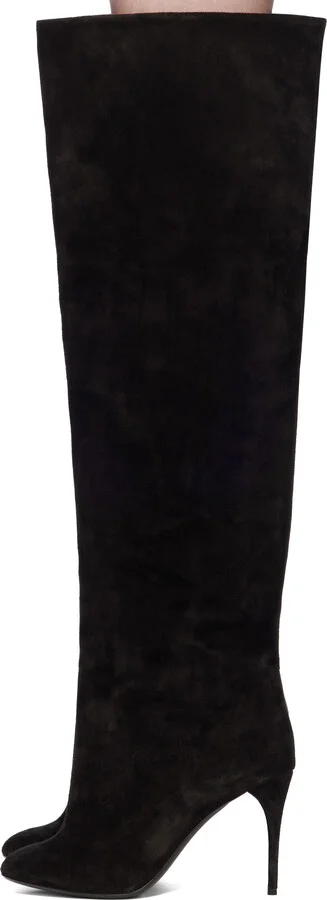ALAÏA Black Decollete Boots - Image 3