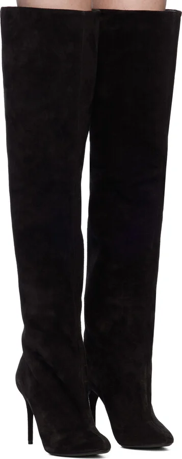 ALAÏA Black Decollete Boots - Image 4