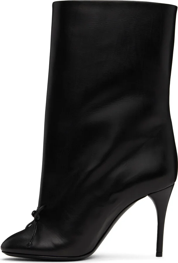 ALAÏA Black Decollete Low Boots - Image 3