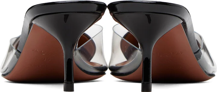 ALAÏA Black Heart Mules - Image 2