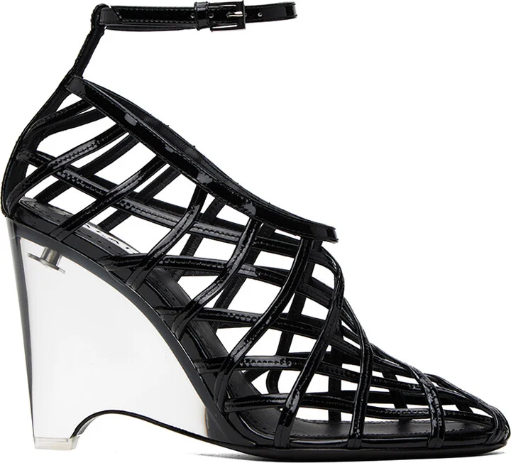 ALAÏA Black 'La Cage' Heels