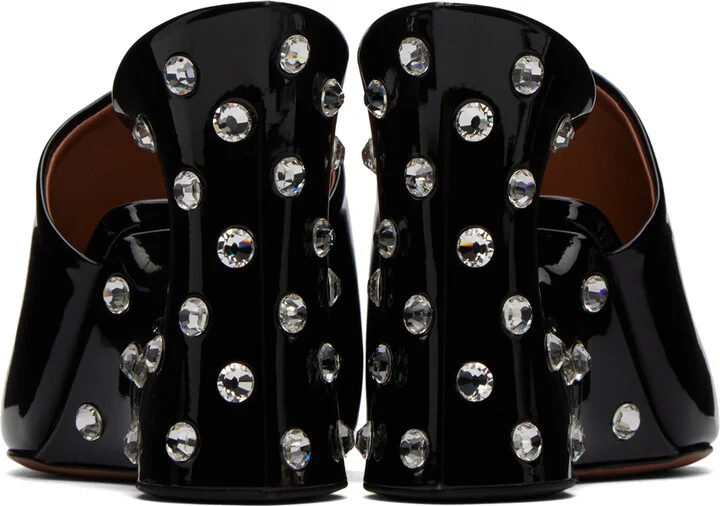 ALAÏA Black 'La Sculpture' Mules - Image 2
