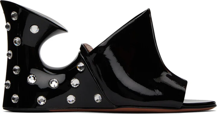 ALAÏA Black 'La Sculpture' Mules