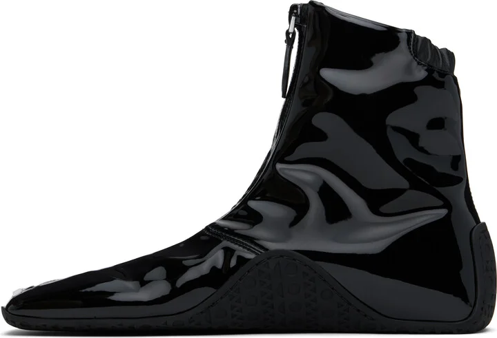 ALAÏA Black 'La Sneaker' Sneakers - Image 3