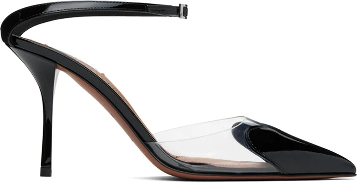 ALAÏA Black 'Le Cœur' 90 Heels