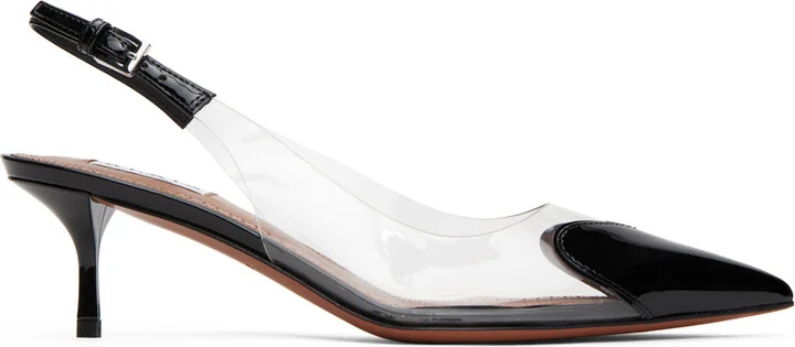 ALAÏA Black 'Le Cœur' Heels