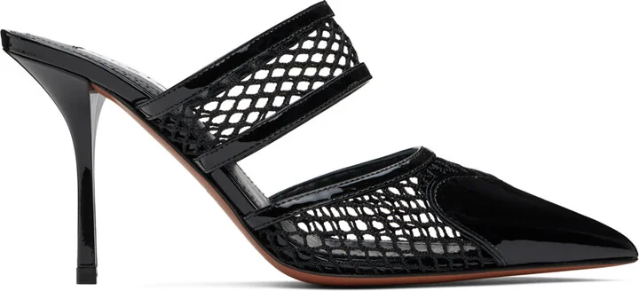 ALAÏA Black 'Le Cœur' Mules
