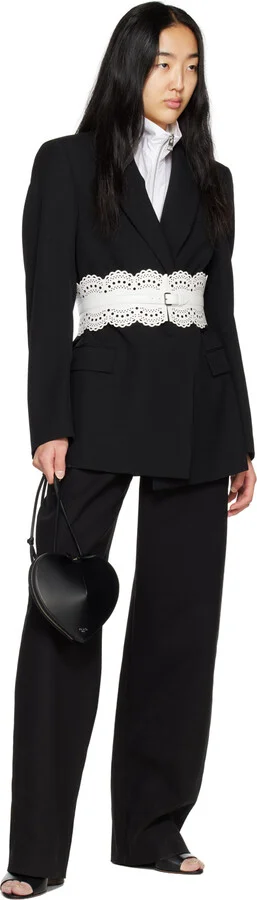 ALAÏA Black Sculpture Mules - Image 5
