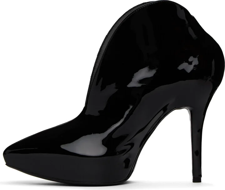ALAÏA Black Slick Boots - Image 3