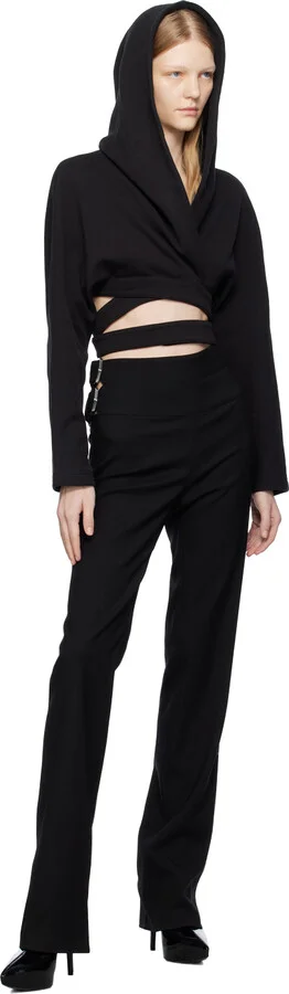 ALAÏA Black Slick Boots - Image 5
