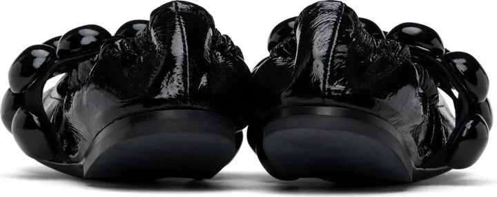 ALAÏA Black Sphere Ballerina Flats - Image 2