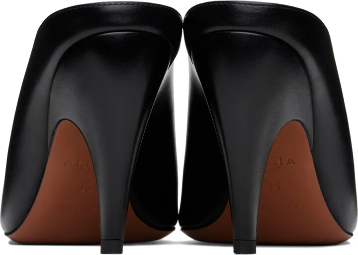 ALAÏA Black Spike Mules - Image 2