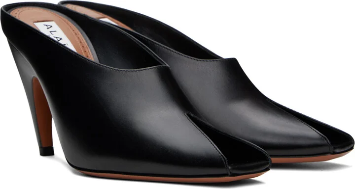 ALAÏA Black Spike Mules - Image 4