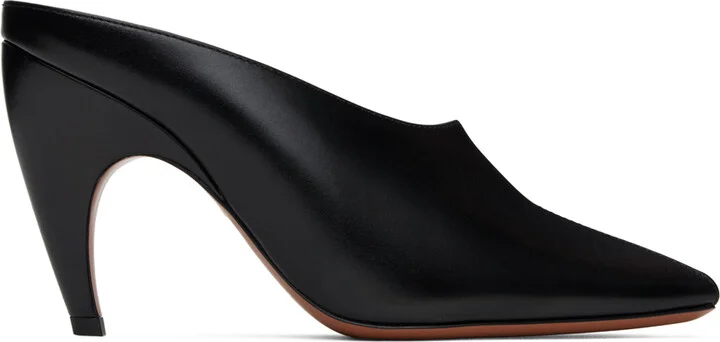 ALAÏA Black Spike Mules