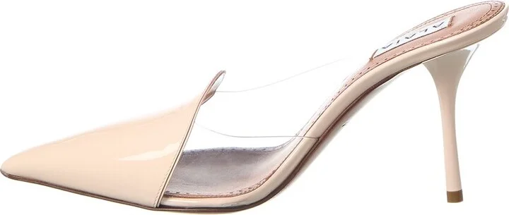 Alaia Coeur Abstrait Patent & Vinyl Mule - Image 2