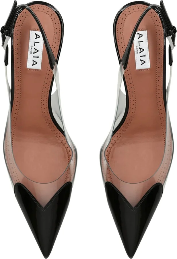 Alaïa Coeur Slingback Pumps 55 - Image 3