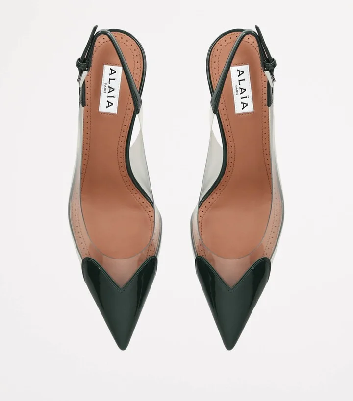 Alaïa Coeur Slingback Pumps 55 - Image 4