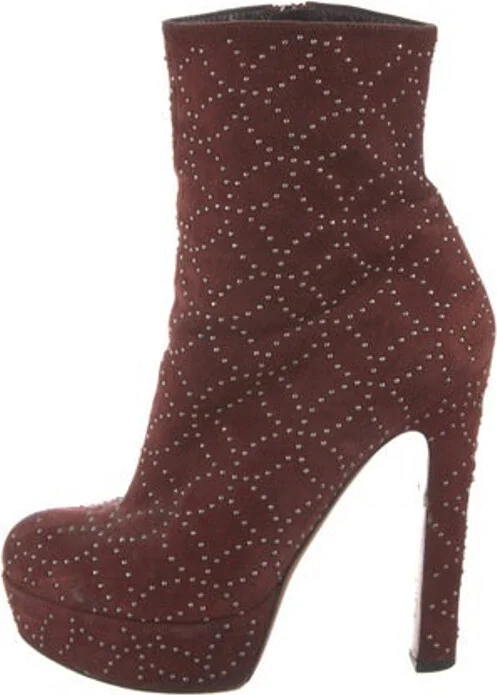 Animal Print, Burgundy
