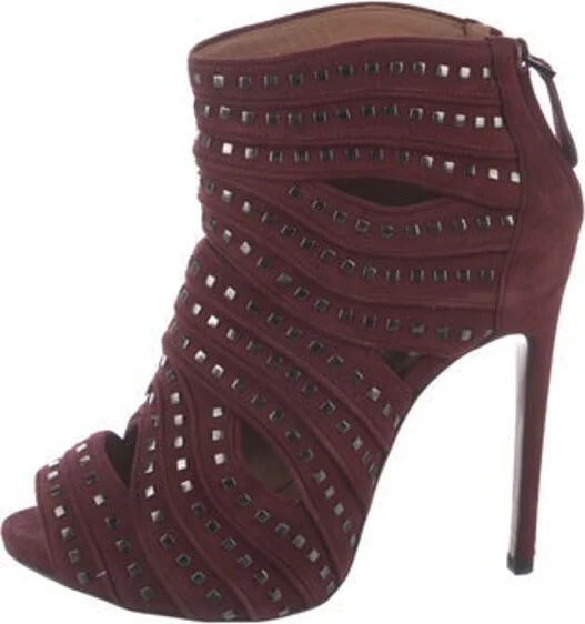 Animal Print, Burgundy