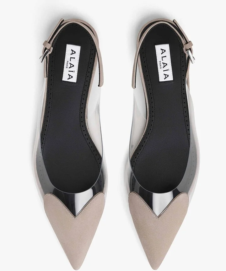 Alaïa Couer Slingback Ballet Flats - Image 2