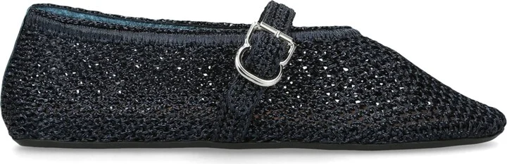 Alaïa Crochet Ballet Flats