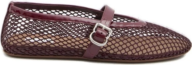 Alaïa Fishnet Ballet Flats