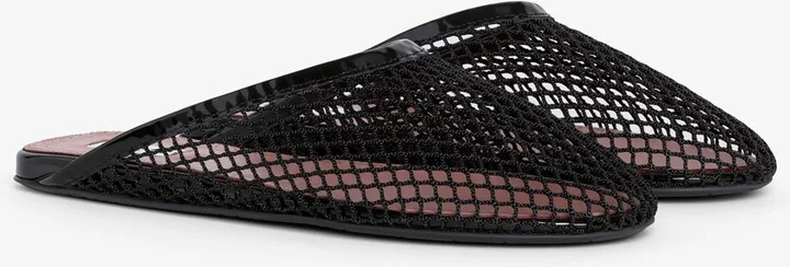 Alaïa Fishnet Mules - Image 2