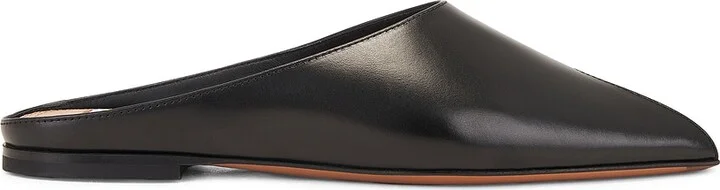 ALAÏA Flat Mule in Black