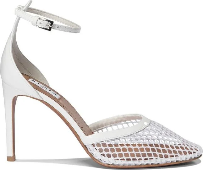 Alaïa High Fishnet Pumps