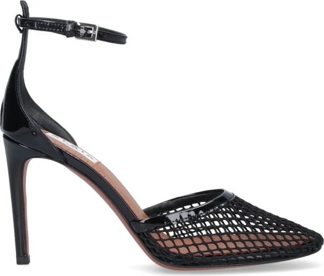 Alaïa High Fishnet Pumps