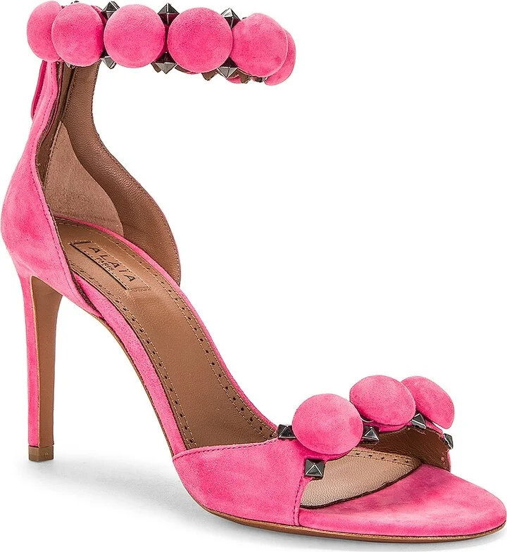 ALAÏA La Bombe Sandal in Pink - Image 2