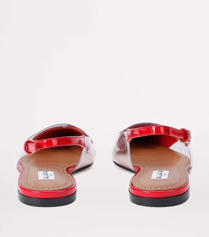 Alaïa Le Coeur Slingback Flats - Image 2