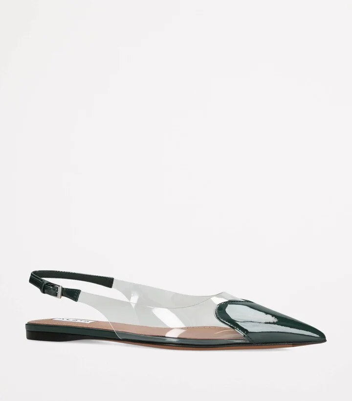 Alaïa Le Coeur Slingback Flats - Image 3