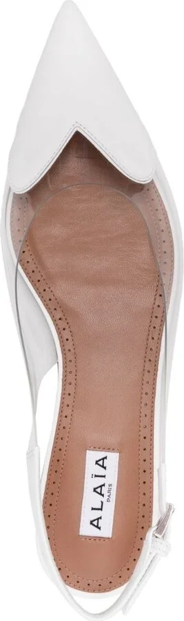 Alaïa Le Coeur Slingback Flats - Image 2