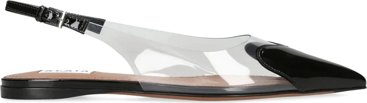 Alaïa Le Coeur Slingback Flats