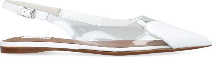 Alaïa Le Coeur Slingback Flats
