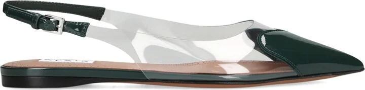 Alaïa Le Coeur Slingback Flats
