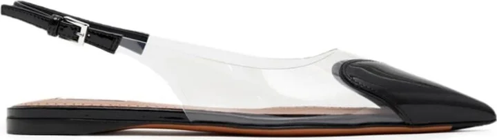 Alaïa Le Coeur Slingback Flats